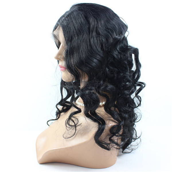 Cheap Human hair lace front wig,human hair Micro braided lace front wigs for black women HN140